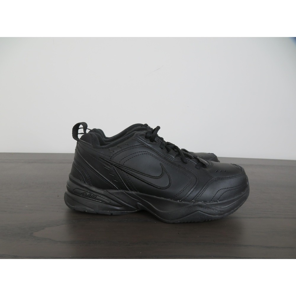 Nike Air Monarch IV Shoes Mens 6 Womens 7.5 4E Extra Wide Black 416355-001